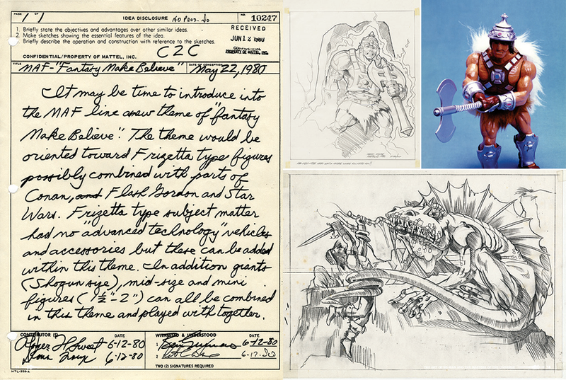 Illustration for article titled Check Out Some Of The Earliest Concept Art For He-Man And Skeletor!